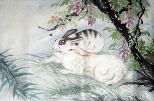 Rabbit,69cm x 46cm(27〃 x 18〃),4743005-z