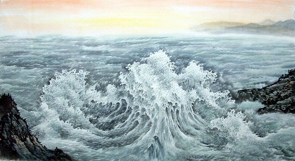 Sea,97cm x 180cm(38〃 x 70〃),1047015-z