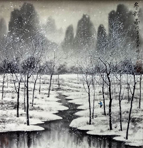 Snow,50cm x 50cm(19〃 x 19〃),1168002-z