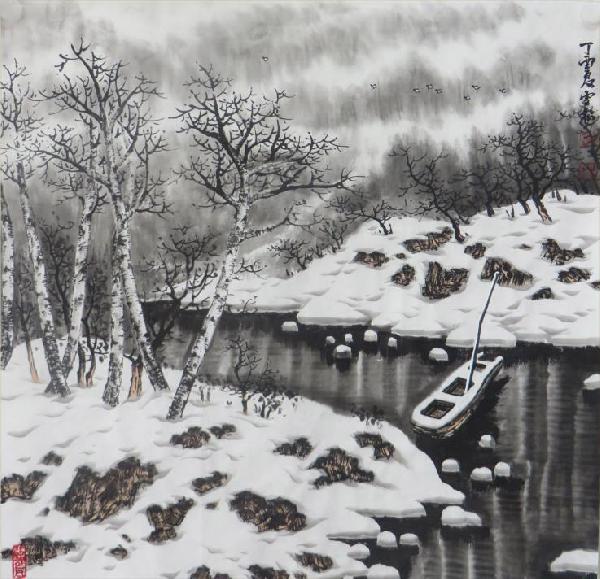 Snow,68cm x 68cm(27〃 x 27〃),wyg11084003-z