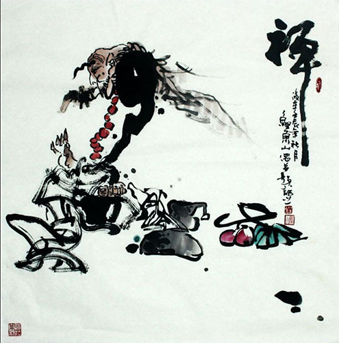 the Eight Immortals,68cm x 68cm(27〃 x 27〃),ys31124010-z