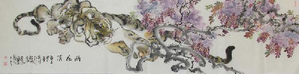 Tiger,60cm x 240cm(24〃 x 94〃),jgk41074001-z