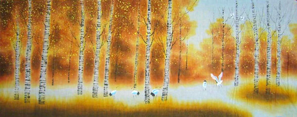 Trees,60cm x 145cm(24〃 x 57〃),1035010-z