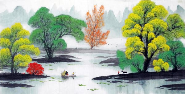 Trees,66cm x 136cm(26〃 x 53〃),1082001-z