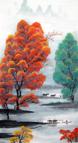 Trees,66cm x 136cm(26〃 x 53〃),1082004-z