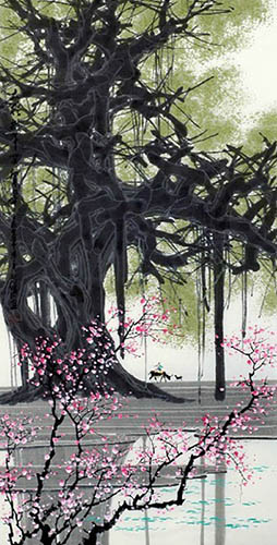 Trees,68cm x 136cm(27〃 x 54〃),1095098-z