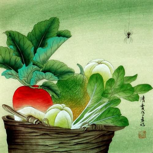 Vegetables,33cm x 33cm(13〃 x 13〃),2385012-z