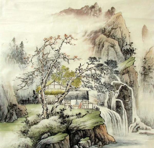 Village Countryside,68cm x 68cm(27〃 x 27〃),1017013-z