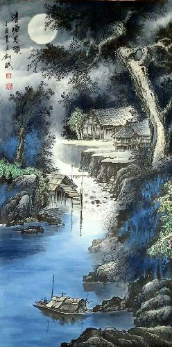 Water Township,66cm x 136cm(26〃 x 53〃),1738008-z