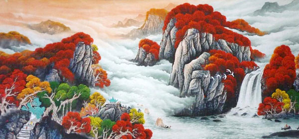 Waterfall,120cm x 240cm(47〃 x 94〃),1134012-z