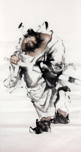 Zhong Kui,66cm x 136cm(26〃 x 53〃),3505017-z