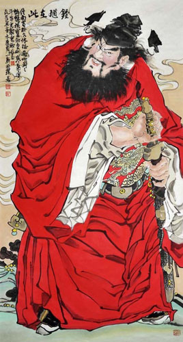 Zhong Kui,66cm x 136cm(26〃 x 53〃),3776048-z