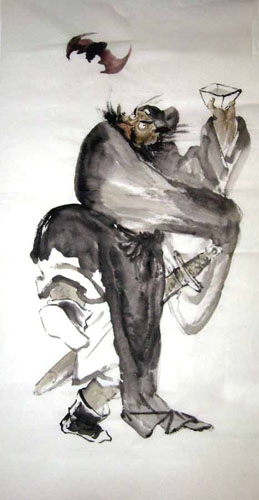 Zhong Kui,66cm x 136cm(26〃 x 53〃),3805010-z